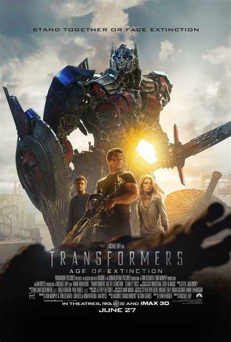 latest Transformers: Age of Extinction